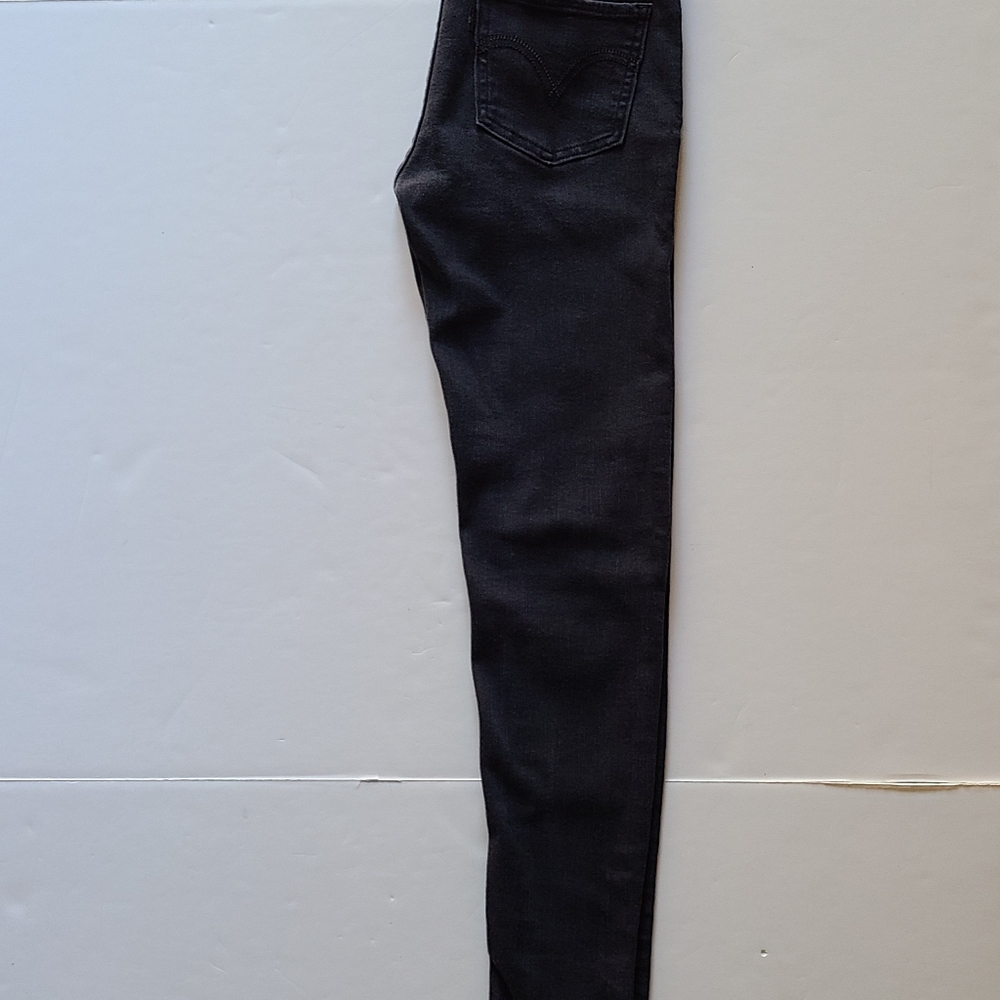 Levi's Super Skinny Black Jeans - Picture 3 of 7